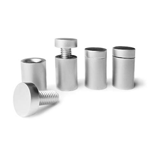 KIT DISTANZIALI PER TARGHE IN PLEXIGLASS