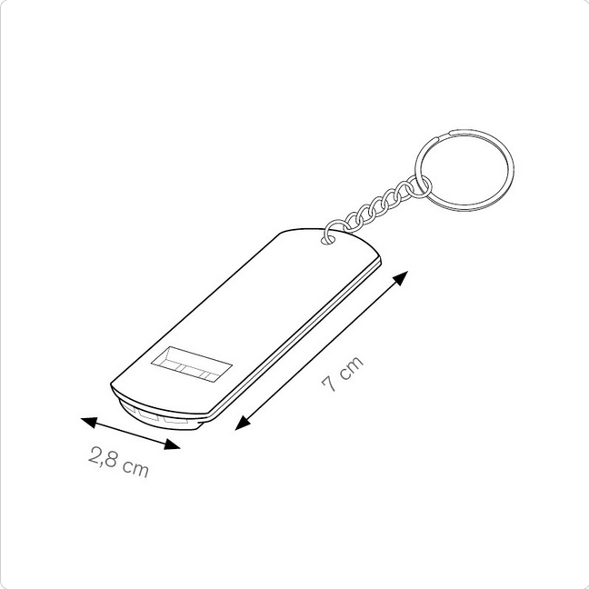 FISCHIETTO CON PORTACHIAVI